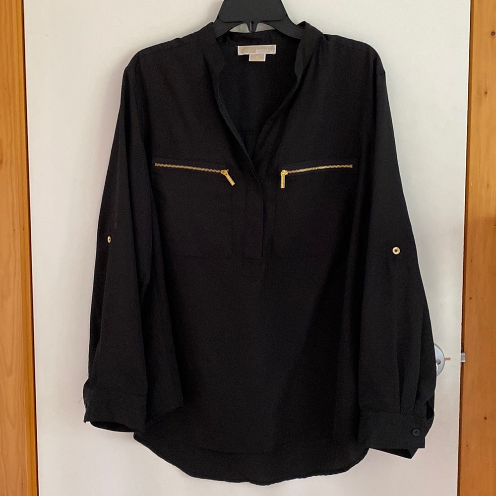 Michael Kors Black Blouse